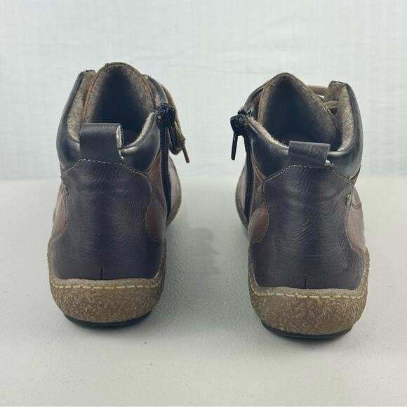 Remonte R4779-25 Liv 79 Tex Mid Top Brown Leather Sneaker Boot Women’s Size 42 - Picture 5 of 9